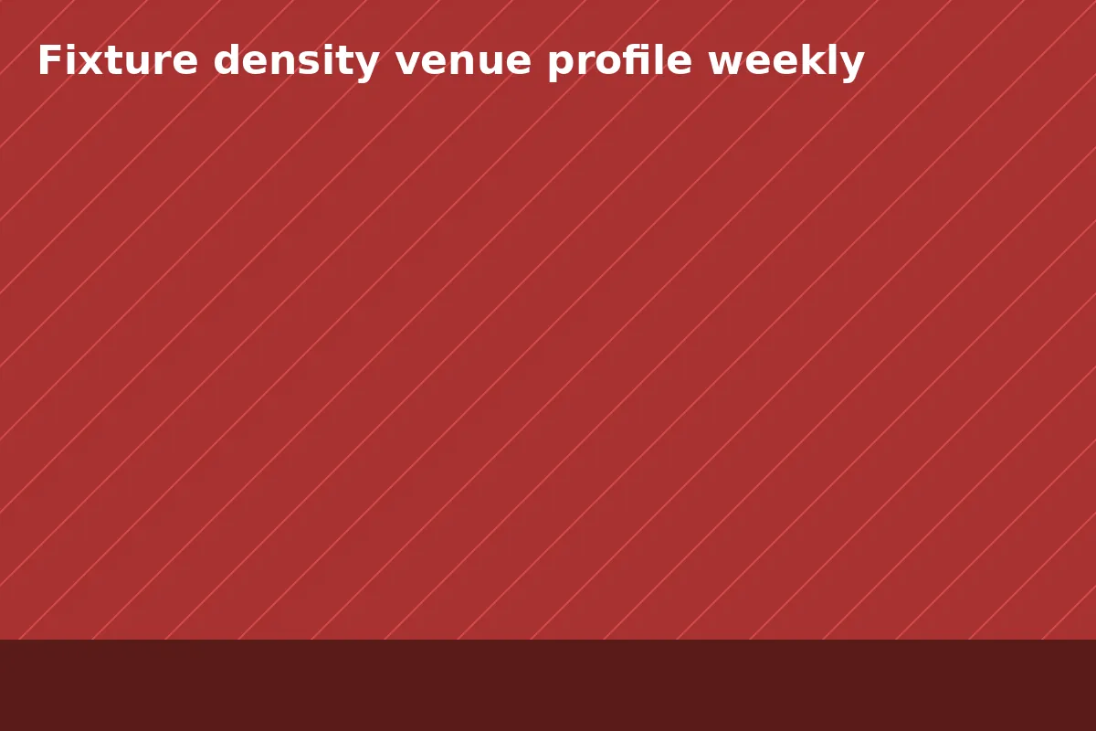 Predict11 all-rounder fixture density and venue profile visual
